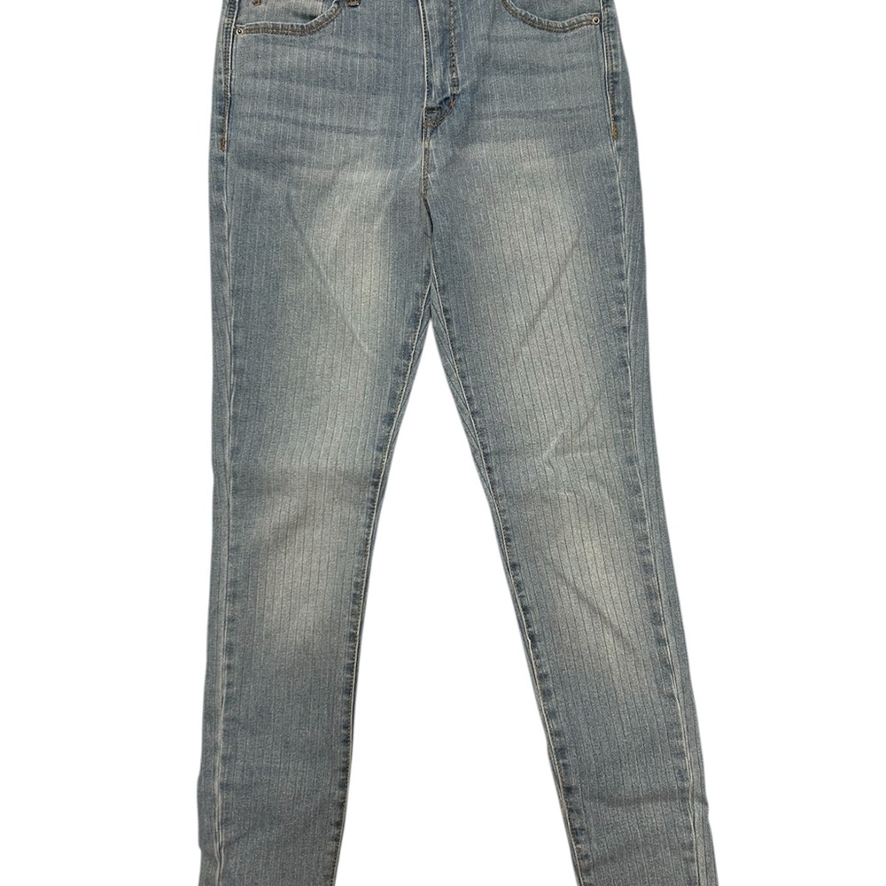 High Rise Blue Jeans